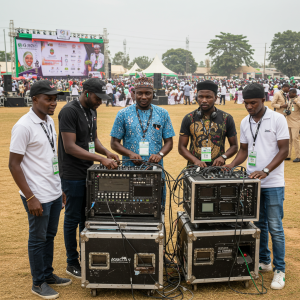 Audio-visual and technical support